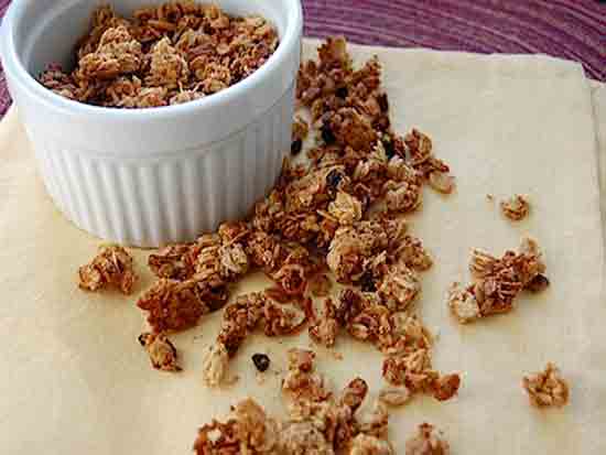 Gluten Free Cinnamon Currant Granola